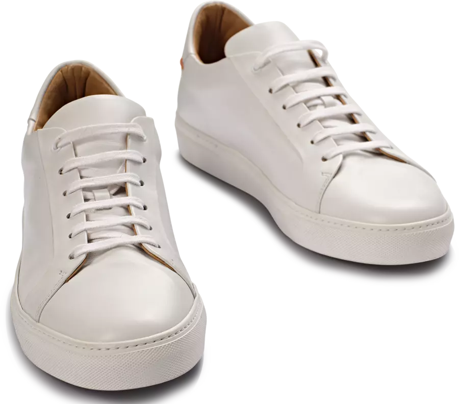 White calf leather 