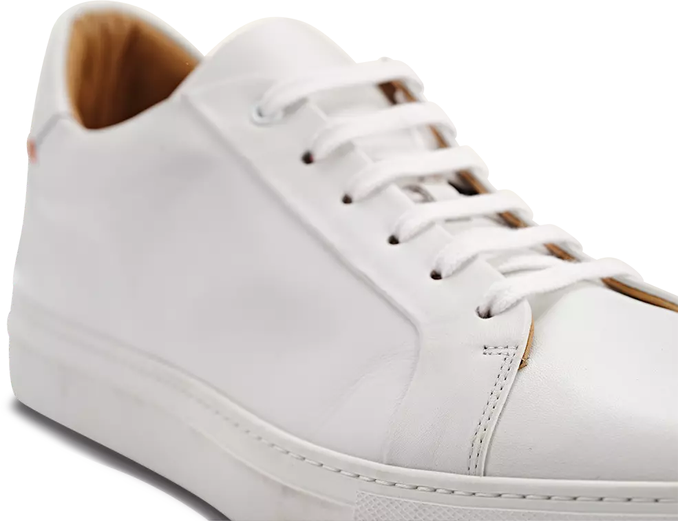 Sigmund-Low-top-leather-sneakers-angled-front-view